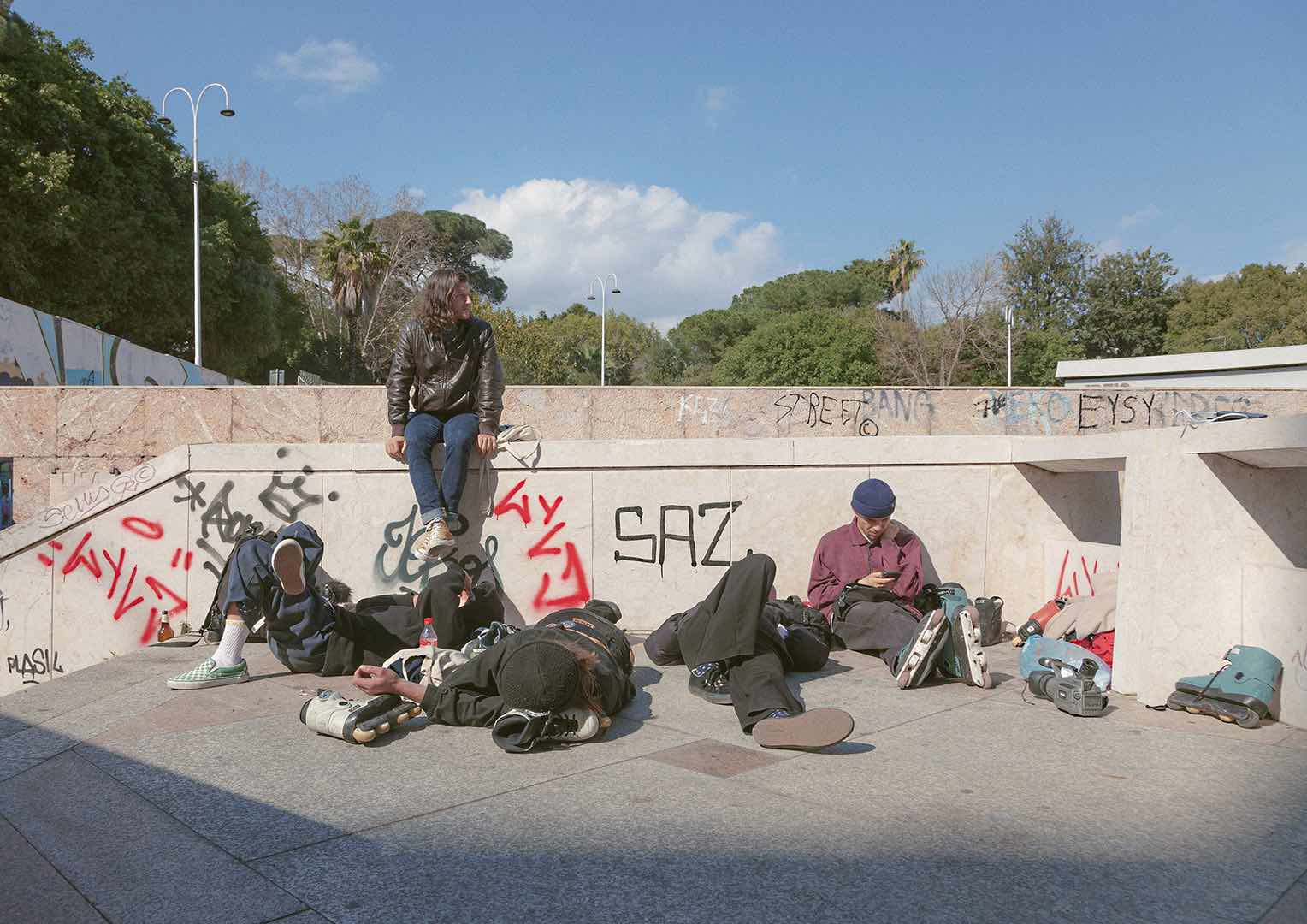 Roces Mizzica rollerblading